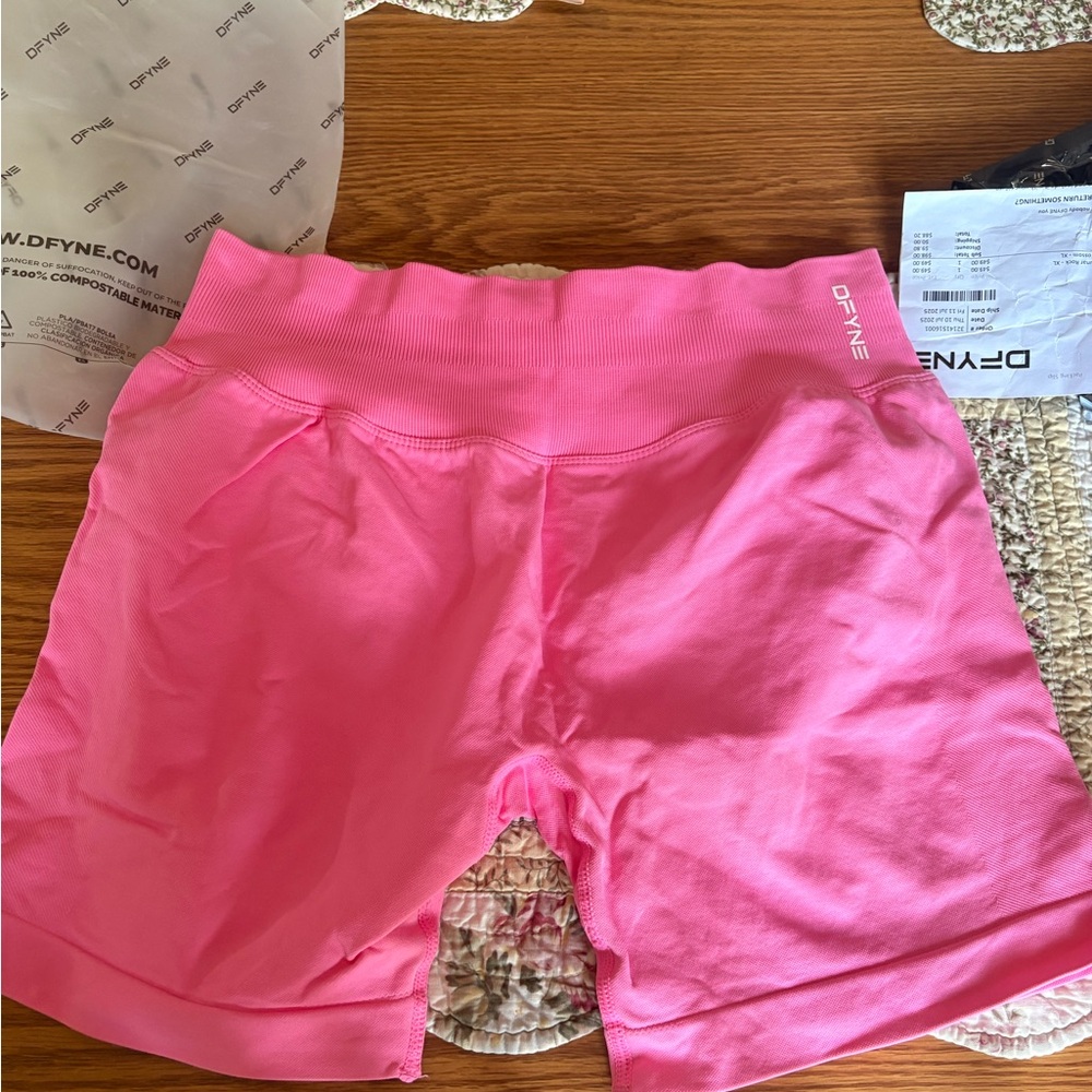 Dfyne Pink Shorts